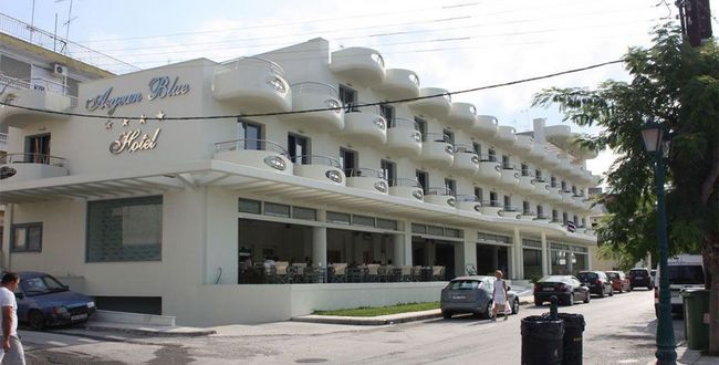 Aegean Blue Beach Hotel Nea Kallikrateia Bagian luar foto